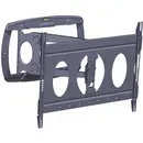 Support mural TV Vogel's 7368500 81,3 cm (32") - 182,9 cm (72") inclinable, mobile, extensible noir