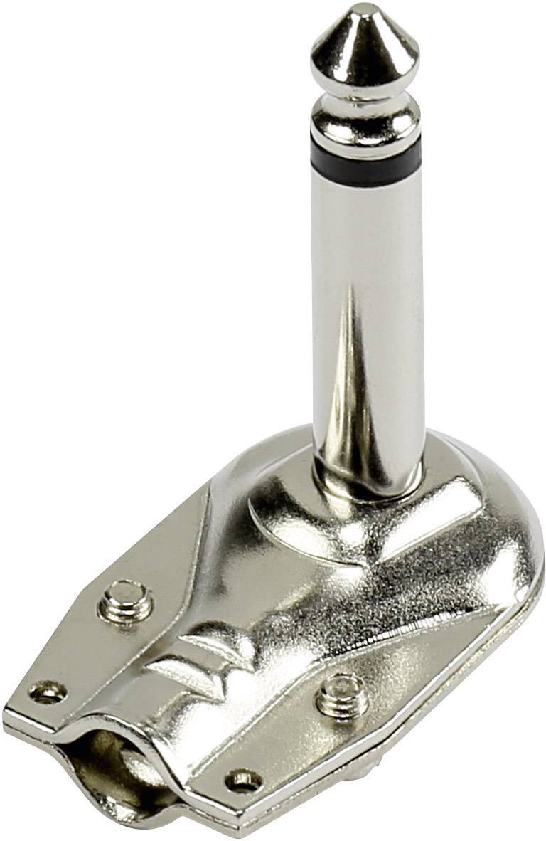 Jack 6.35 mm mâle, coudé TRU COMPONENTS 1572332 Nombre de pôles: 2 mono argent 1 pc(s)