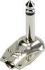 Jack 6.35 mm mâle, coudé TRU COMPONENTS 1572332 Nombre de pôles: 2 mono argent 1 pc(s)