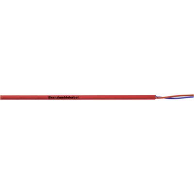 Câble d'alarme incendie LAPP J-Y(ST)Y 1708002-1 2 x 2 x 0.8 mm² rouge Marchandise vendue au mètre