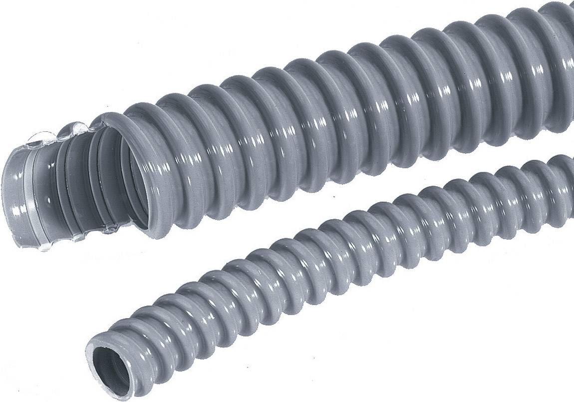 LAPP 61747380 SILVYN® EL 16X20.7 mm Gaine annelée gris-argent (RAL 7001) 16 mm Marchandise vendue au mètre