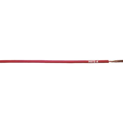 Fil de câblage H07Z-K LAPP 4726004-1 1 x 6 mm² vert, jaune Marchandise vendue au mètre