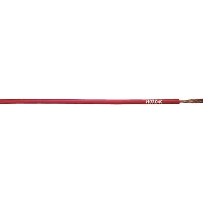 Fil de câblage H07Z-K LAPP 4726001 1 x 1.50 mm² vert, jaune Marchandise vendue au mètre
