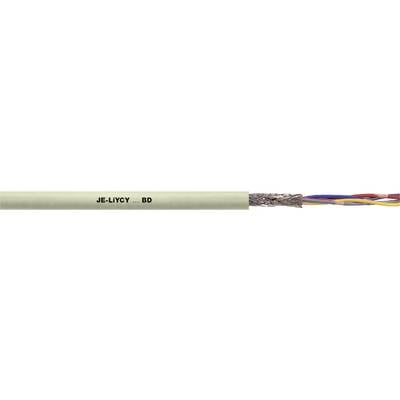 LAPP 34202-100 Câble de données JE-LiYCY...BD 8 x 2 x 0.50 mm² gris 100 m