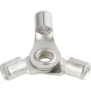 Vogt Verbindungstechnik 3532a3 Répartiteur en croix Section max.=6 mm² Ø du trou=4 mm non isolé métal 1 pc(s)