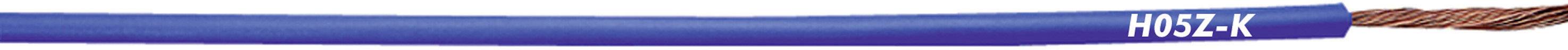 Fil de câblage H05Z-K LAPP 4725022 1 x 0.75 mm² bleu Marchandise vendue au mètre