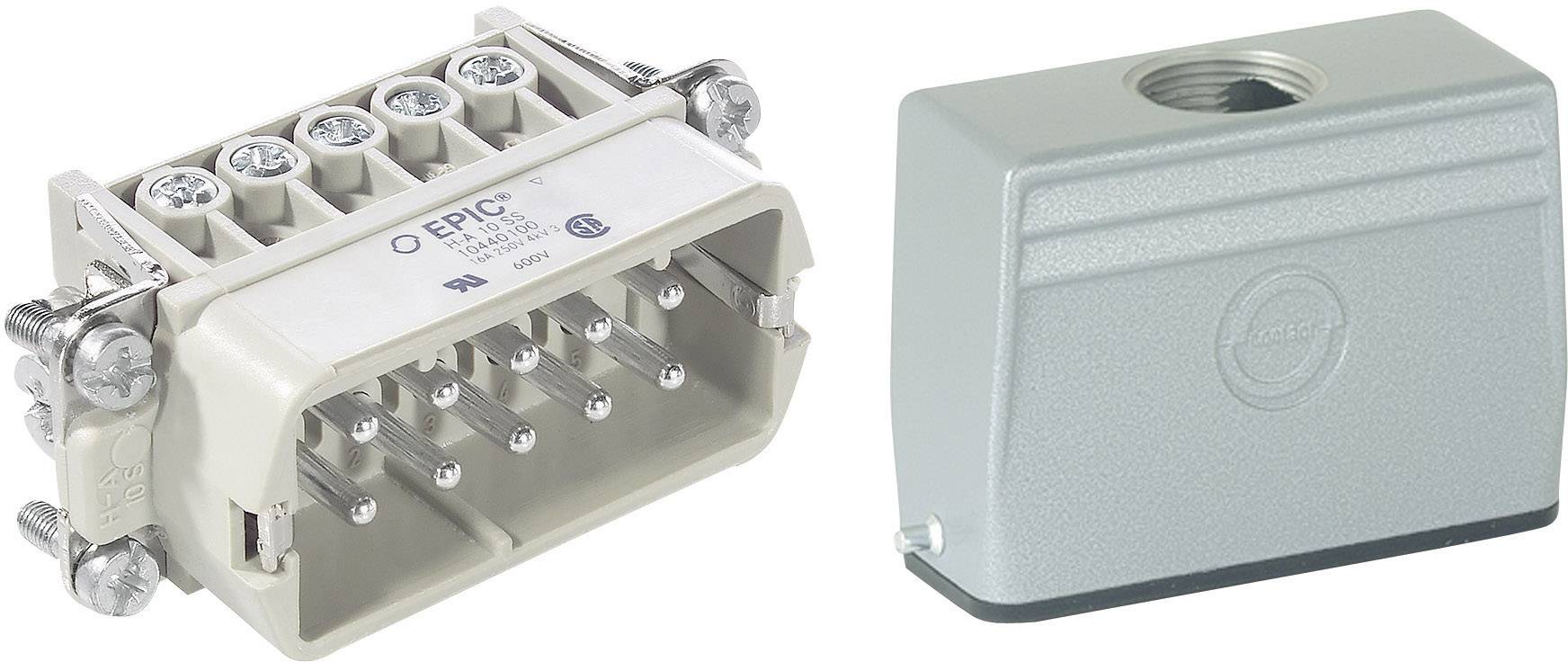 LAPP Kit connecteur EPIC®KIT H-A 10 75009625 10 + PE raccord à vis 1 set
