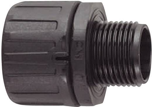 HellermannTyton 166-21006 HG34-S-M32 Raccord de tuyau noir M32 28.10 mm droit 1 pc(s)