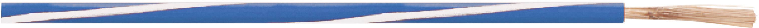 LAPP 4512262S Fil de câblage X05V-K 1 x 0.75 mm² bleu, blanc Marchandise vendue au mètre