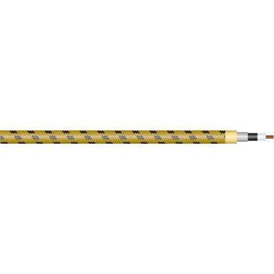Sommer Cable 300-0107 Câble pour instruments  1 x 0.50 mm² noir, jaune Marchandise vendue au mètre