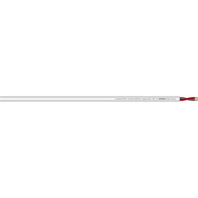 Sommer Cable 425-0050 Câble haut-parleur  2 x 2.50 mm² blanc Marchandise vendue au mètre