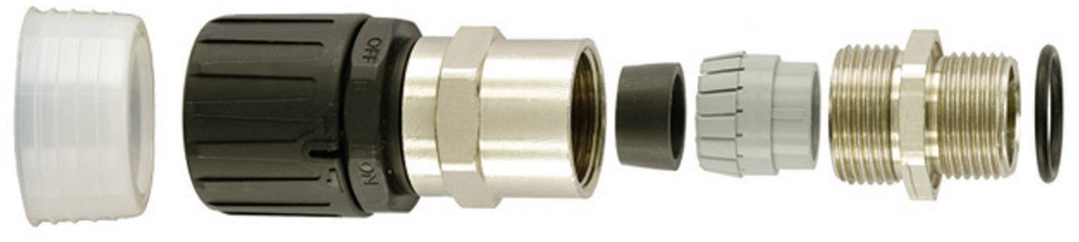 HellermannTyton 166-22100 HGL13-SCG-M16 Raccord de tuyau noir 9.80 mm droit 1 pc(s)