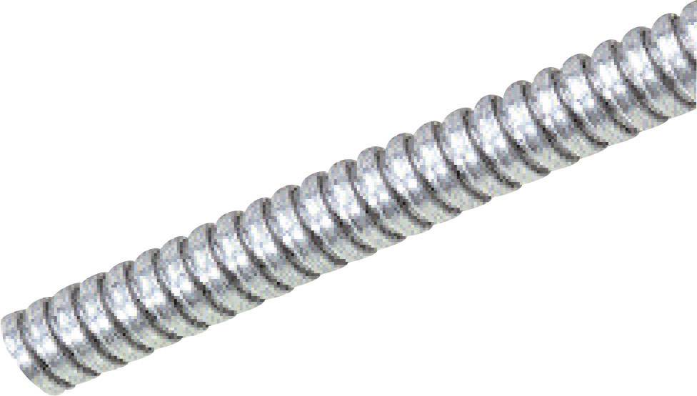 LAPP 61802100/1 SILVYN® AS 11/14x17 Gaine de protection métallique argent 14 mm Marchandise vendue au mètre