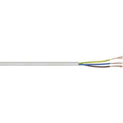 Câble gainé H03VV-F LAPP 49900065/500 2 x 0.75 mm² blanc 500 m