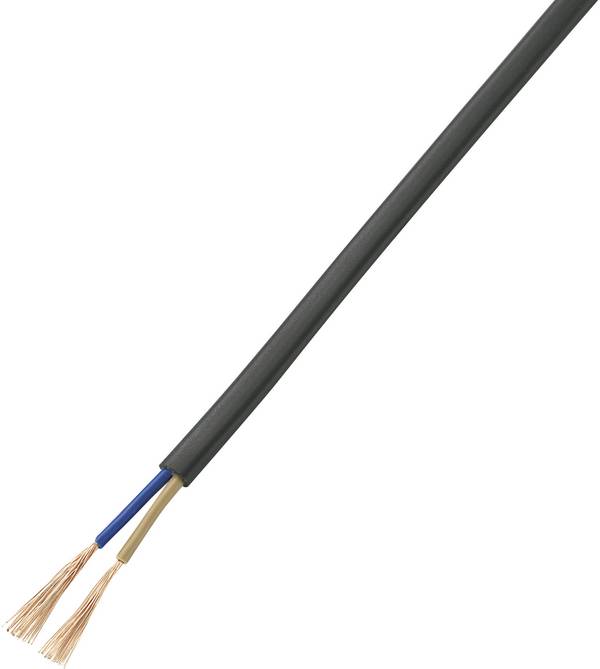 Câble de raccordement TRU COMPONENTS SH1997C163 1566995 2 x 0.75 mm² noir 20 m