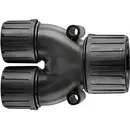 HellermannTyton 166-25803 HG28-Y21 Distributeur en Y noir 28 mm, 21 mm, 21 mm 1 pc(s)
