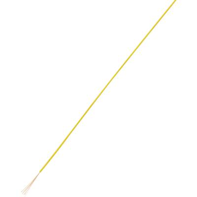 Fil de câblage LiFY Conrad Components 1180342 1 x 0.25 mm² jaune 100 m