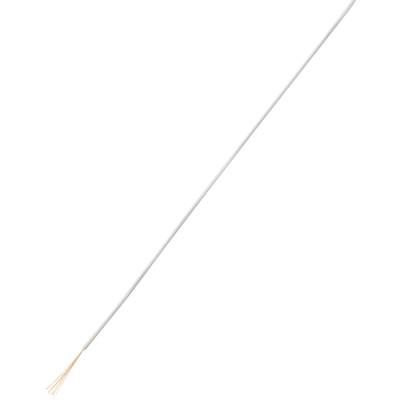 Fil de câblage LiFY Conrad Components 1180378 1 x 0.50 mm² blanc 10 m