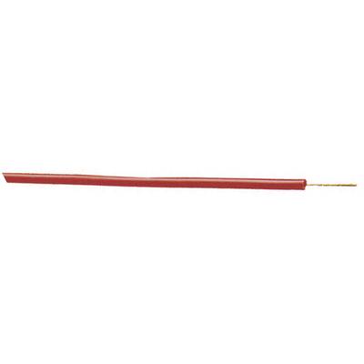 Fil de câblage SILI-E Stäubli 61.7553-10022 1 x 0.75 mm² rouge Marchandise vendue au mètre