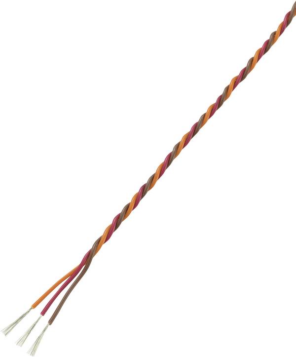 Reely servo Fil [1x extrémité(s) ouverte(s) - 1x extrémité(s) ouverte(s)] 5.00 m 3 x 0.30 mm² torsadé