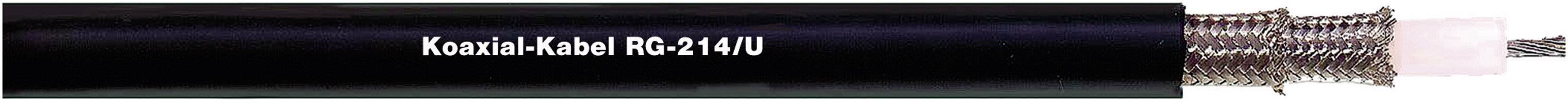 Câble coaxial RG174 A/U LAPP 2170001/100 50 Ω noir 100 m