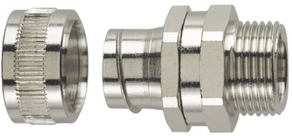 HellermannTyton 166-30405 SC25-SM-M25 Raccord de tuyau métal M25 21.10 mm droit 1 pc(s)