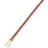 Fil de câblage LiY-Z TRU COMPONENTS LiFY/CCA 1571458 2 x 0.14 mm² rouge, noir 20 m