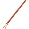 Fil de câblage LiY-Z TRU COMPONENTS LiFY/CCA 1567144 2 x 1 mm² rouge, noir 20 m
