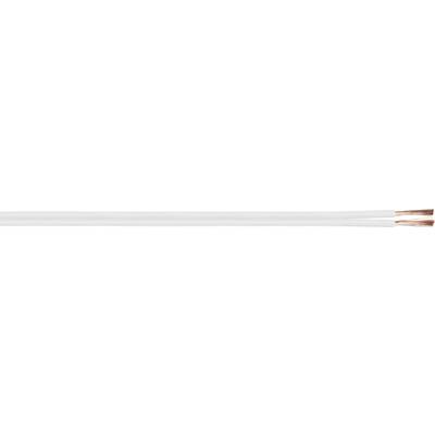 Kash  Fil de câblage LiY-Z 2 x 2.50 mm² blanc Marchandise vendue au mètre
