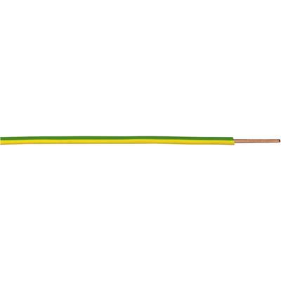 Fil de câblage H07V-K LAPP 4520005-1 1 x 10 mm² vert, jaune Marchandise vendue au mètre