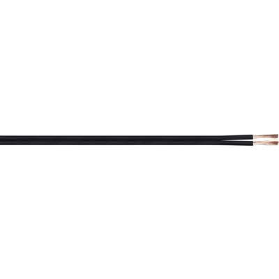 Kash  Fil de câblage LiY-Z 2 x 1.50 mm² noir Marchandise vendue au mètre
