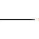 Kash Fil de câblage LiY-Z 2 x 1.50 mm² noir Marchandise vendue au mètre