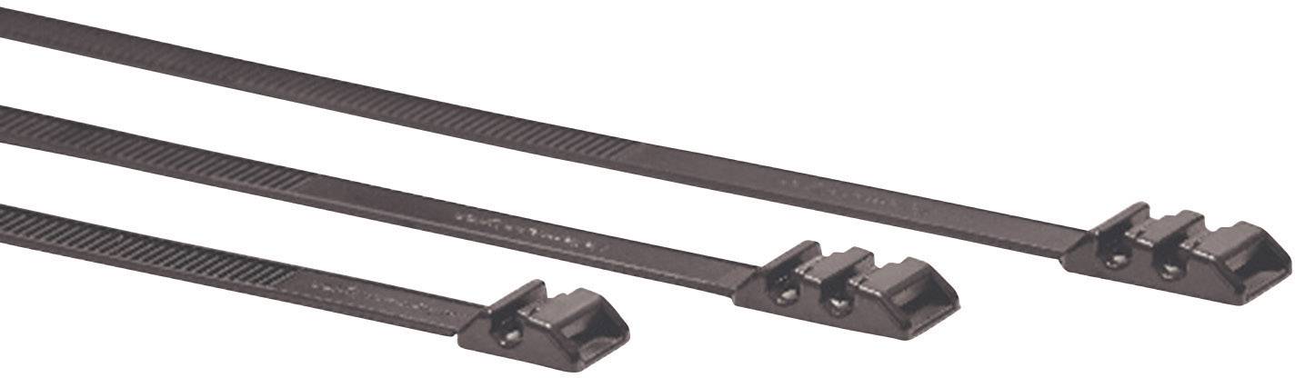 HellermannTyton 112-00013 LPH992 Serre-câble 355 mm 9 mm noir avec design de la tête arrondi, stabilisé aux UV 1 pc(s)-1