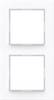 Jung AC582WW blanc-alpin x2