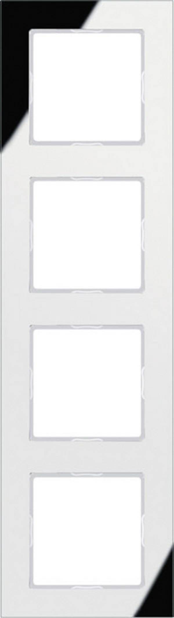 Jung AC584GLSI argent x4