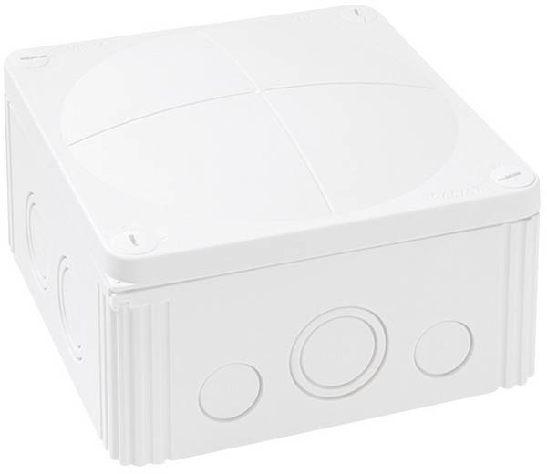 Boîte de dérivation Wiska 10062210 (L x l x H) 140 x 140 x 82 mm blanc IP66/IP67