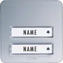 Emetteur pour Sonnette sans fil m-e modern-electronics Bell-202.3 TXA 200 m argent