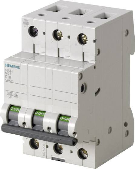 Siemens 5SL63206 5SL6320-6 Disjoncteur 3 pôles 20 A 400 V