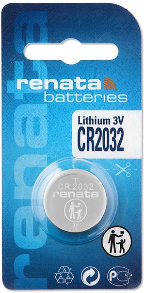 Renata CR2032 Suisse Fait 3V Pile Bouton Au Lithium - Cdiscount