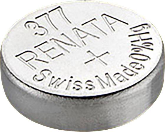 Pile bouton 377 oxyde d'argent Varta 21 mAh 1.55 V 1 pc(s) - Conrad  Electronic France