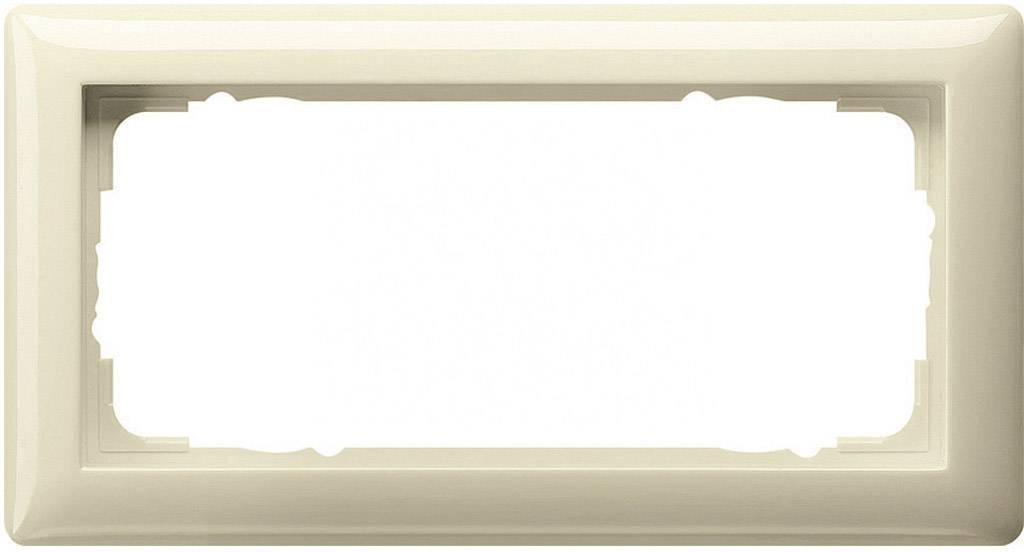 GIRA Cadre System 55, Standard 55, E2, Event, Event transparent, Event opaque, Esprit, ClassiX blanc crème 1 pc(s)