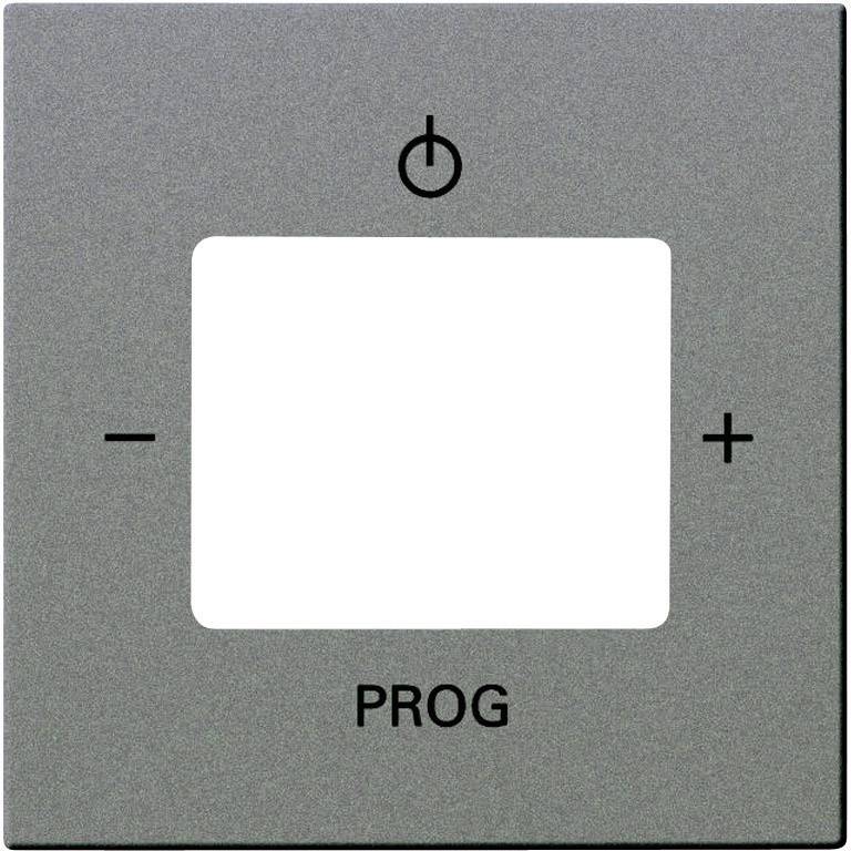 Cache Busch-Jaeger 8252-803 gris métalisé