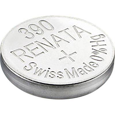 Pile bouton 390 oxyde d'argent Renata 60 mAh 1.55 V 1 pc(s) - Conrad  Electronic France