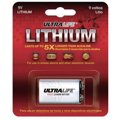 Pile 9V lithium