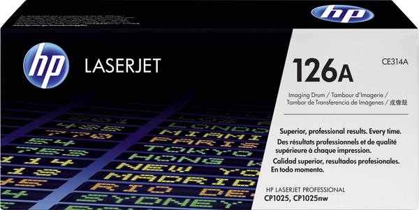 Tambour d'origine HP 126A noir, cyan, magenta, jaune CE314A