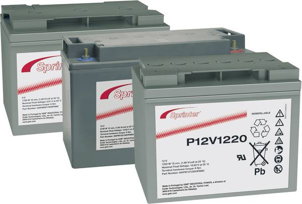 Batterie au plomb 12 V 92.8 Ah GNB Sprinter XP12V3000 plomb (AGM) (l x ...