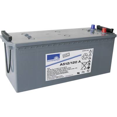 Batterie au plomb 12 V 120 Ah GNB Sonnenschein A512/120 A plomb-gel (l x H x P) 513 x 223 x 189 mm pôle conique sans ent