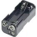 Support de pile 4x LR3 (AAA) Goobay 11990 raccordement par empreinte pile 9V (L x l x H) 54.5 x 26 x 24.5 mm