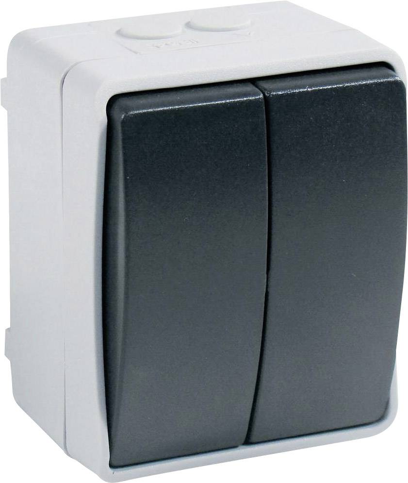 Interrupteur pour gamme GAO 9875 Standard gris