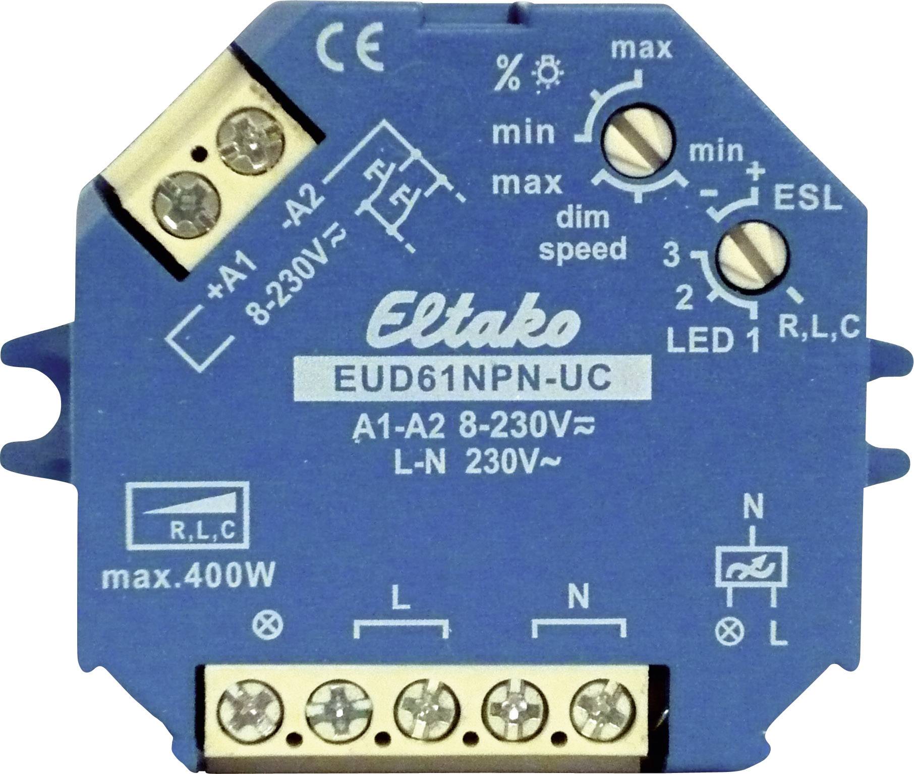 Variateur en saillie, Variateur encastré Eltako 61100801 bleu